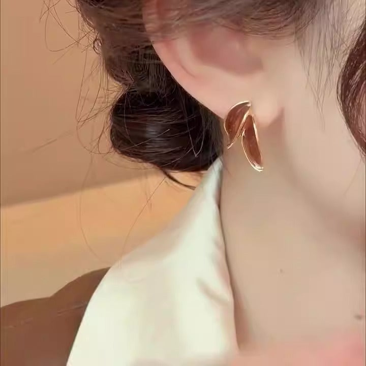 Maillard earrings for women, Vintage luxury,