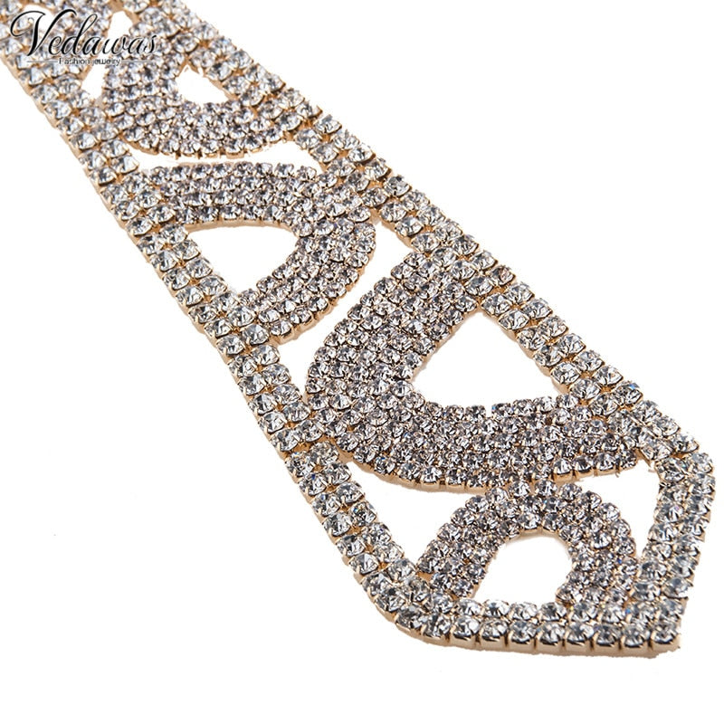 Women's Luxury Collar Choker Rhinestone Necklace