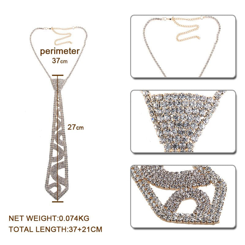 Women's Luxury Collar Choker Rhinestone Necklace
