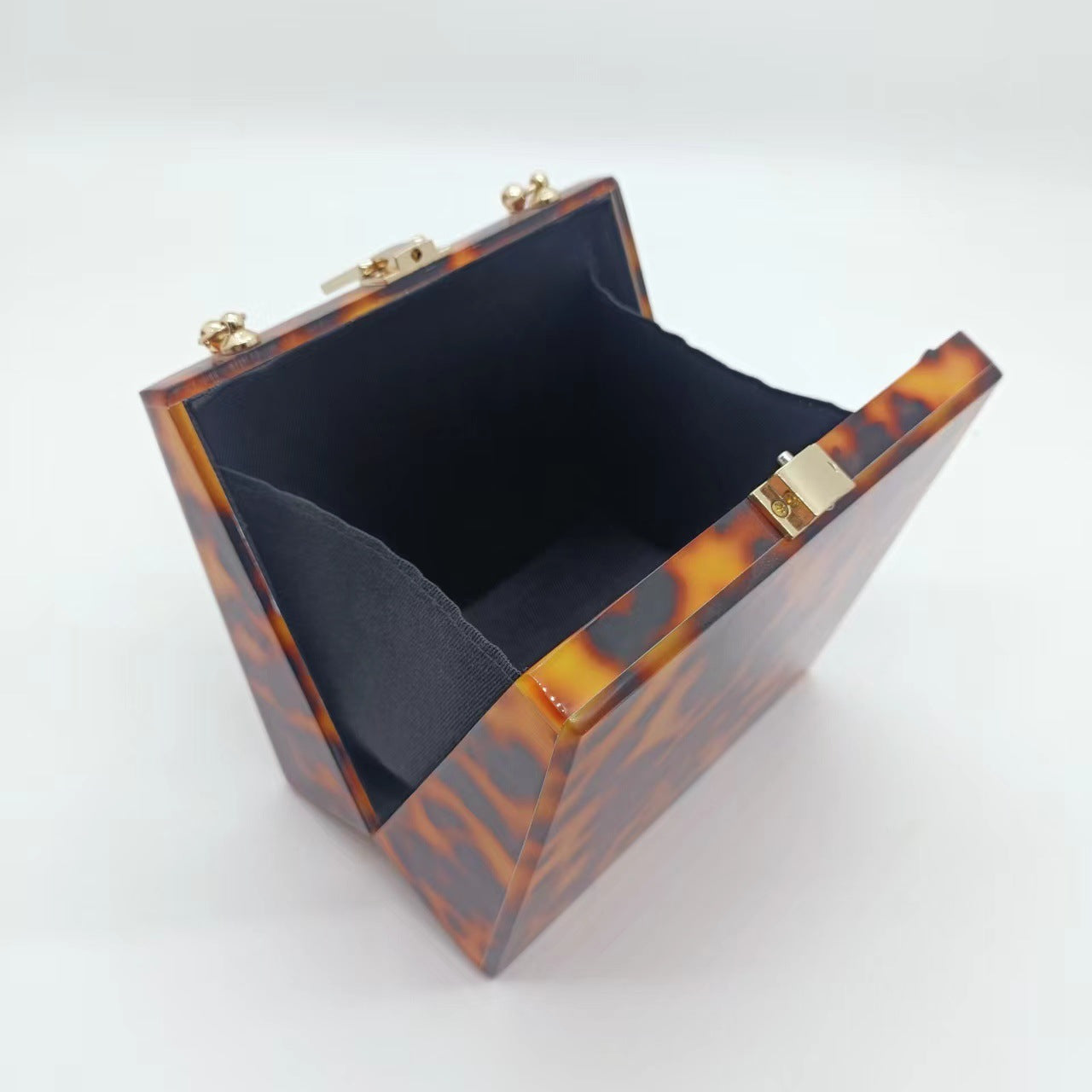 Luxury Leopard Women Acrylic Clutch Bag