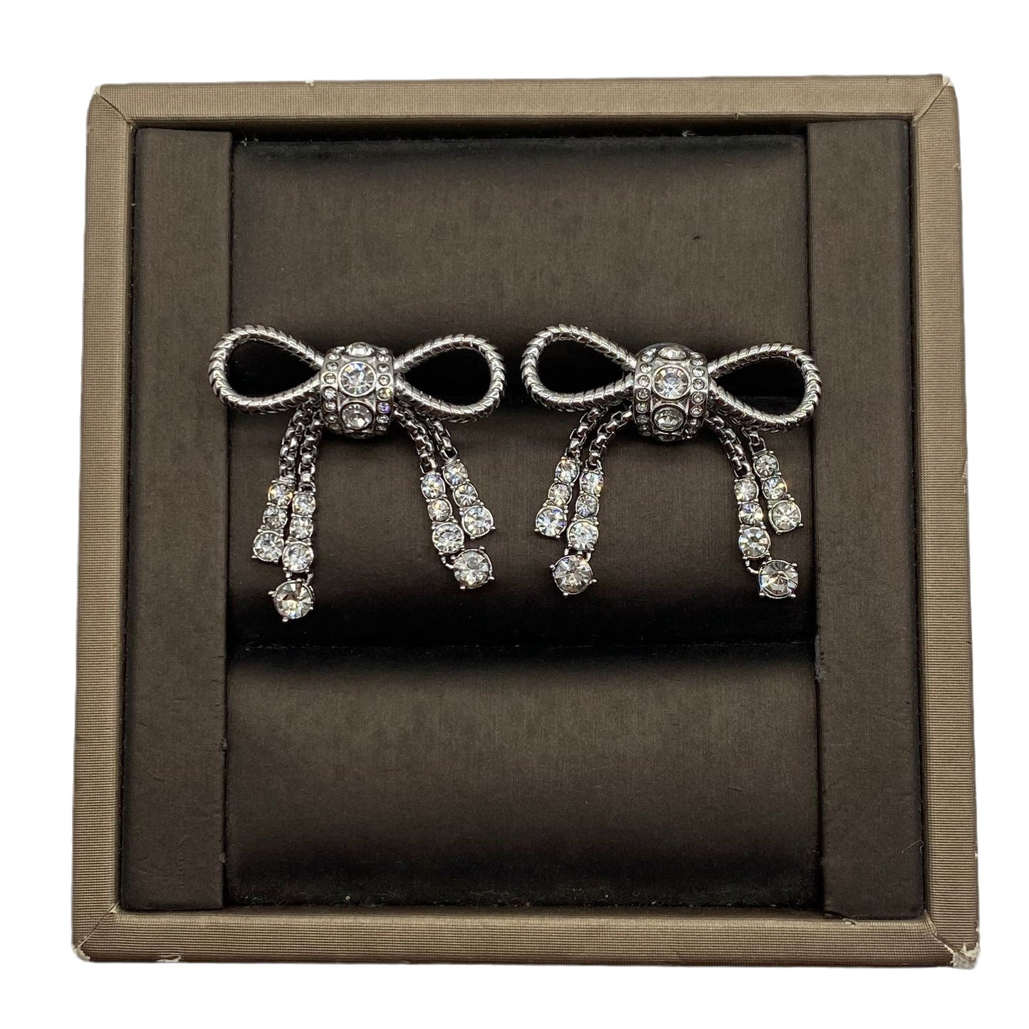 Crystal tassel of luxury, temperament, and socialite style earrings, for women's