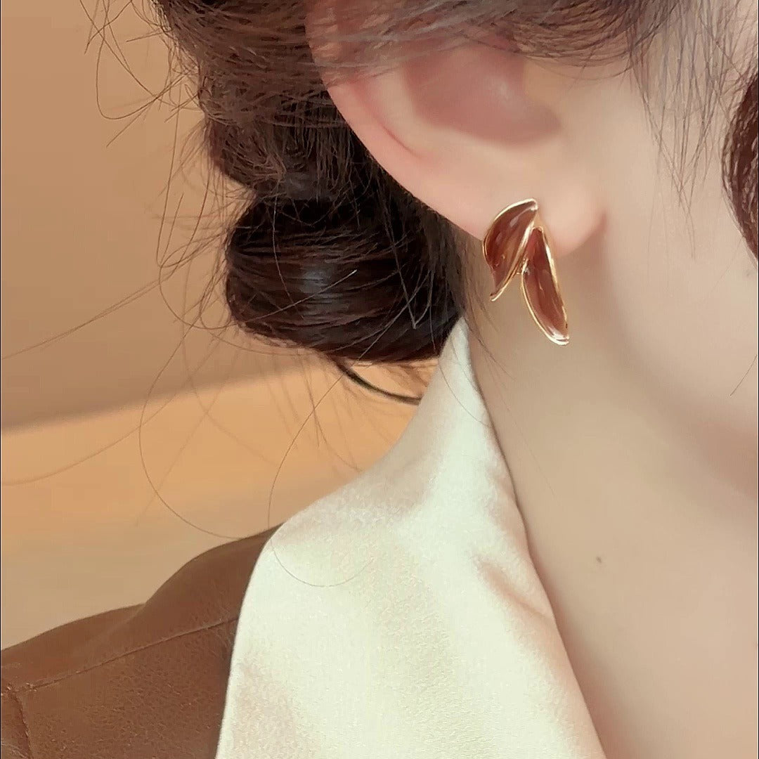 Maillard earrings for women, Vintage luxury,