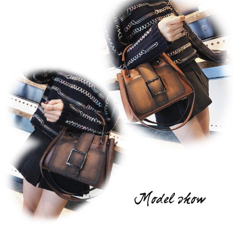 Luxury Leisure Tote Bags for Woman with Polished Leather