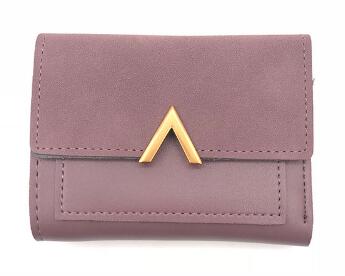 Luxury Matte Leather Small Women Wallet