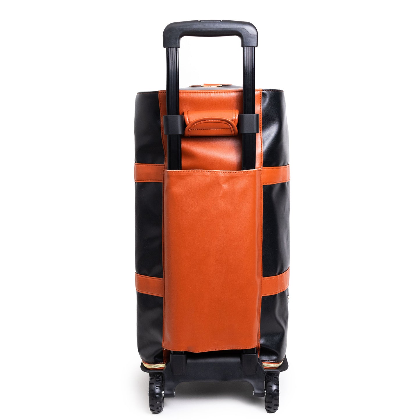 Retro Luxury Foldable Suit Bag, Garment Travel Bag with Wheels Waterproof Large Capacity