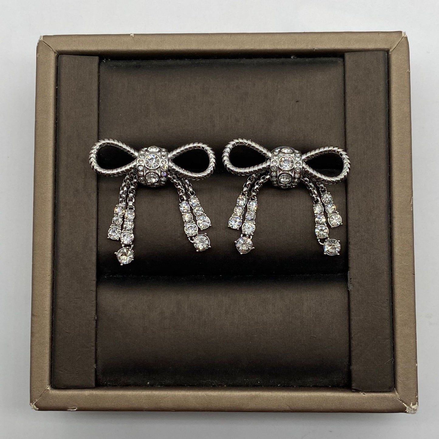 Crystal tassel of luxury, temperament, and socialite style earrings, for women's