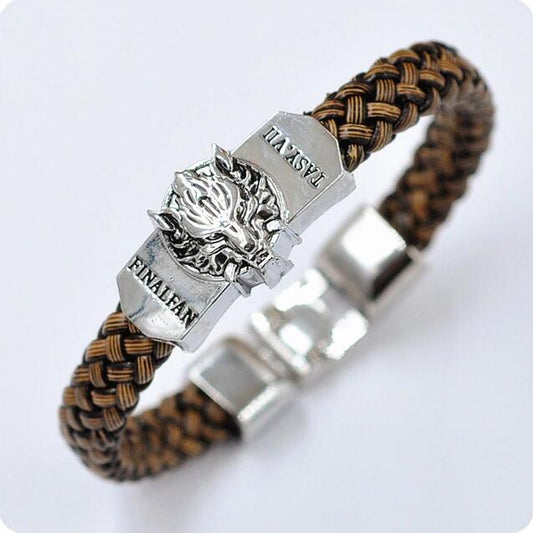 Men's Leather Bracelet of Thrones