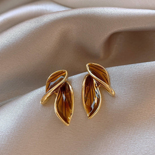 Maillard earrings for women, Vintage luxury,